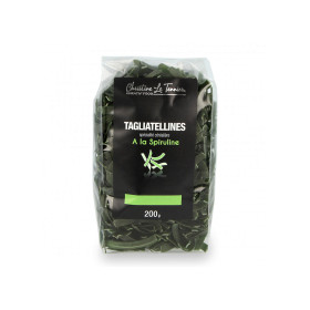 Tagliatellines à la spiruline - 200g