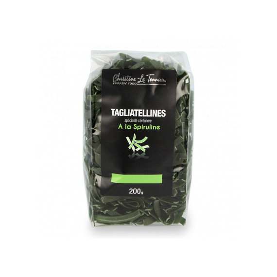 Tagliatellines à la spiruline