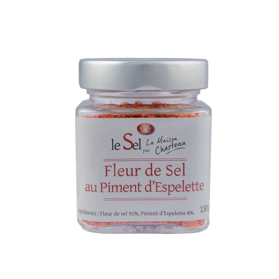 Fleur de Sel au Piment d'Espelette - 130g