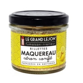 Rillettes de maquereaux au citron confit - 90g