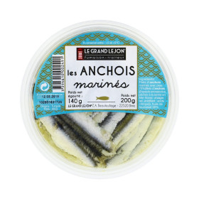 Anchois marinés nature