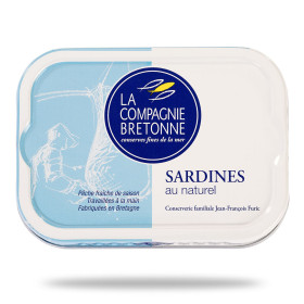 Sardines au naturel - 115g