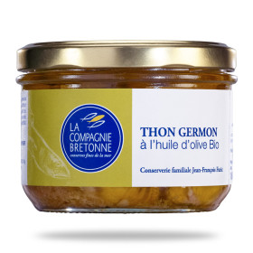 Whtie tuna chunks & organic olive oil - 135g