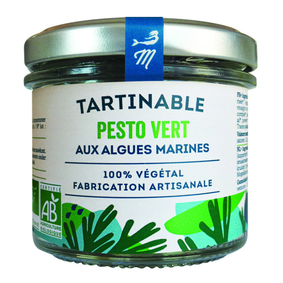 Tartare d'algues pesto vert - Marinoë