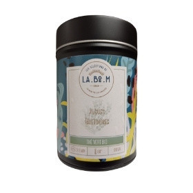 Organic green tea with Breton algae - 100g