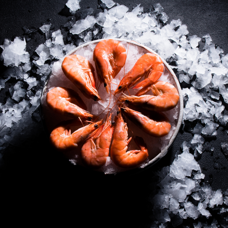 Crevettes roses - Barquette de 500g