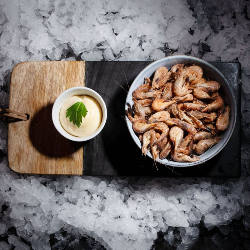 Crevettes grises cuites - 500g