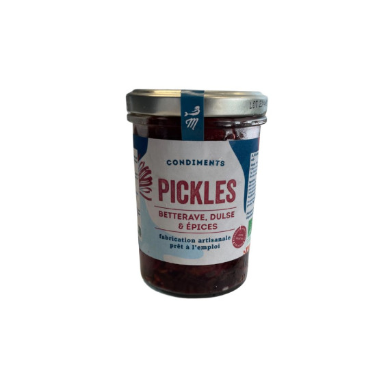 Pickles Betterave dulse & épices 140 gr