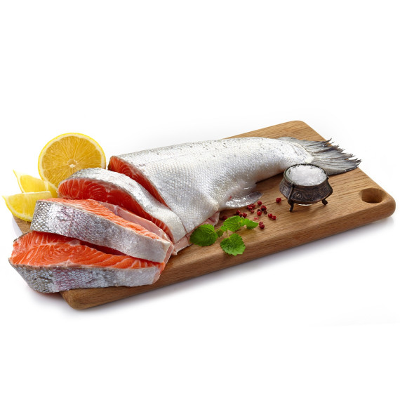 RED LABEL SCOTTSH SALMON – Whole fish 3KG