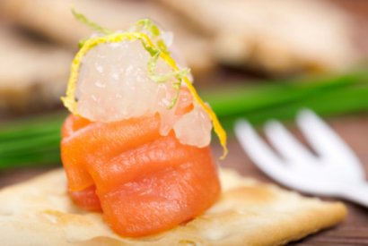 Rouleaux de saumon